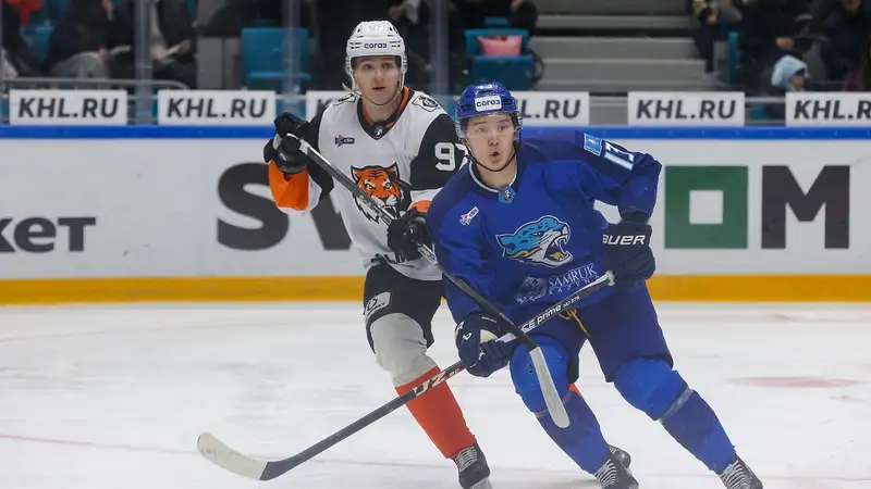 Прямая трансляция матча КХЛ "Амур" — "Барыс"