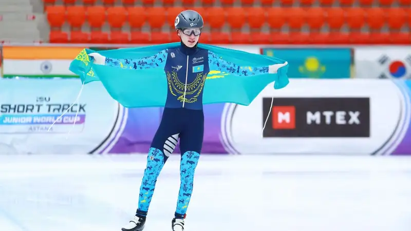 Казахстан выиграл вторую медаль на чемпионате мира по шорт-треку