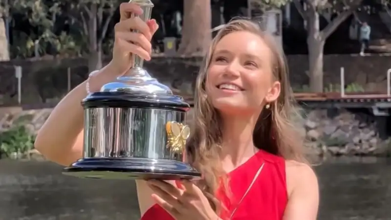 Елена Рыбакина отказалась искупаться в реке Ярра после победы на Australian Open