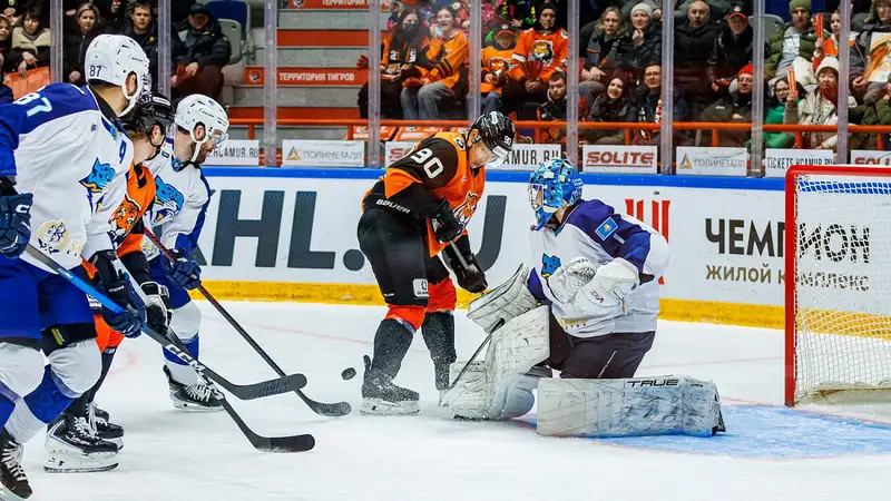 Как "Барыс" второй раз за три дня проиграл одному и тому же сопернику в КХЛ: видео