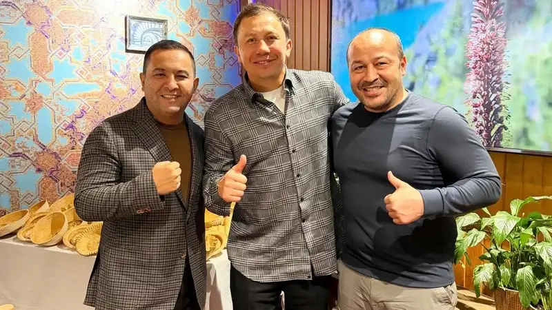 Тулкин Киличев и Геннадий Головкин