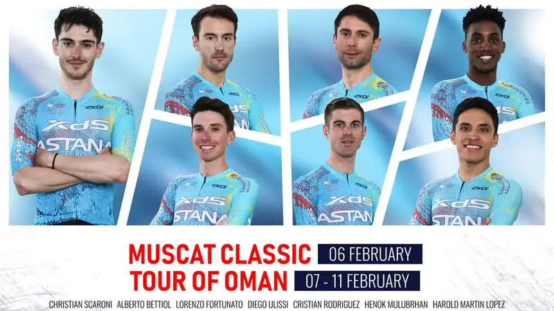 Велокоманда "Астана" не заявила ни одного казахстанца на две гонки в Омане