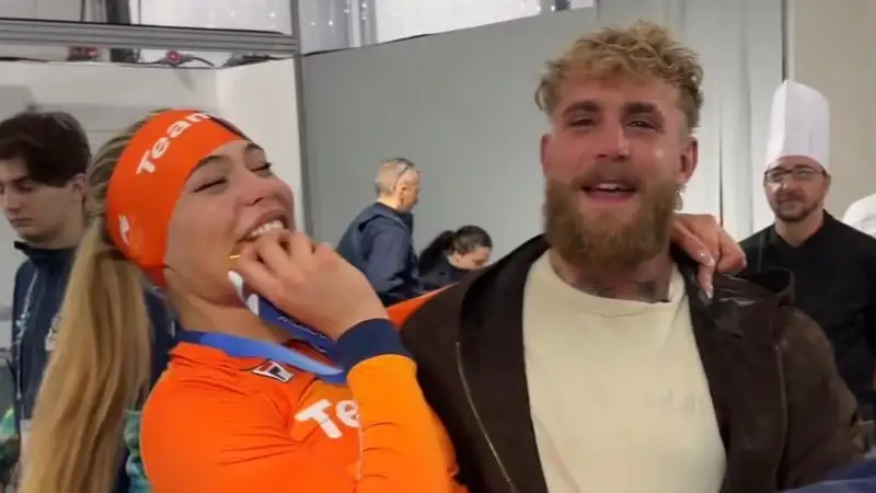 Боксёр Джейк Пол расплакался после победы своей невесты на Олимпиаде-2026