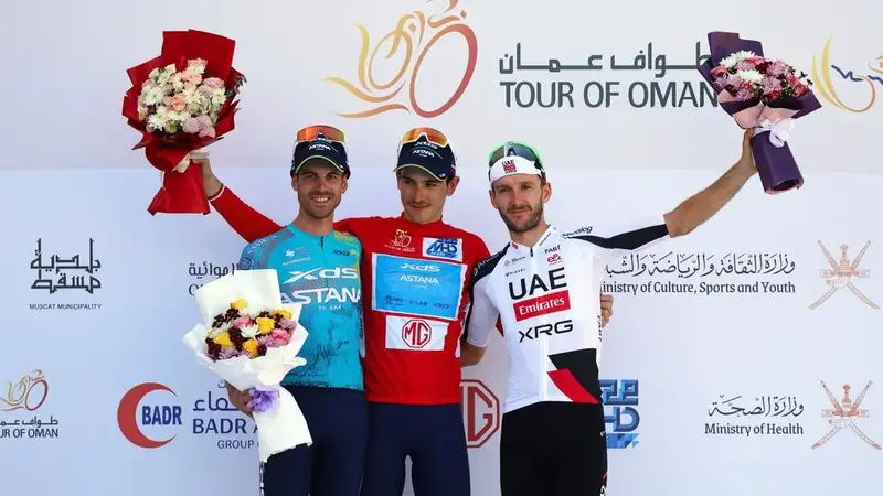 Двойным триумфом "Астаны" завершилась многодневная гонка "Тур Омана"