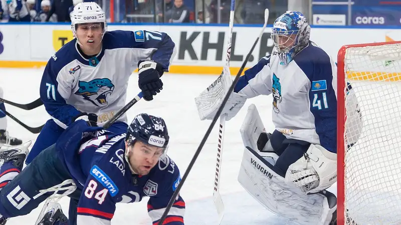 Как выглядит турнирная таблица КХЛ перед матчем "Барыс" – "Лада"