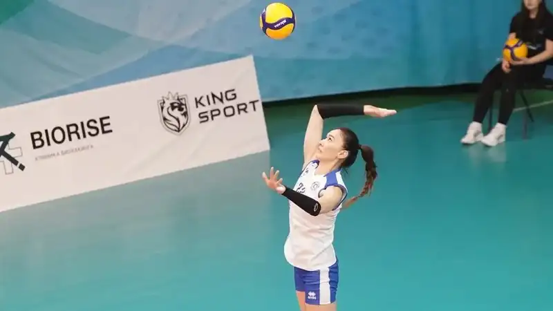 "Куаныш" оформил разгром в III туре женской Национальной лиги по волейболу