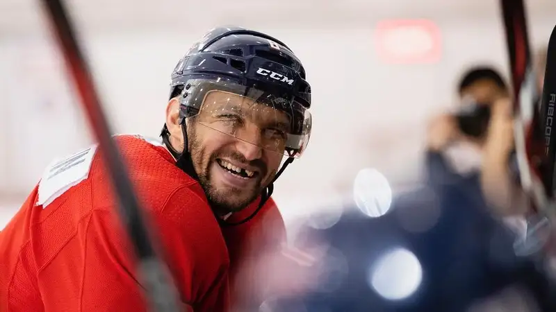 Овечкин вернулся к тренировкам с партнёрами по "Вашингтон Кэпиталз"