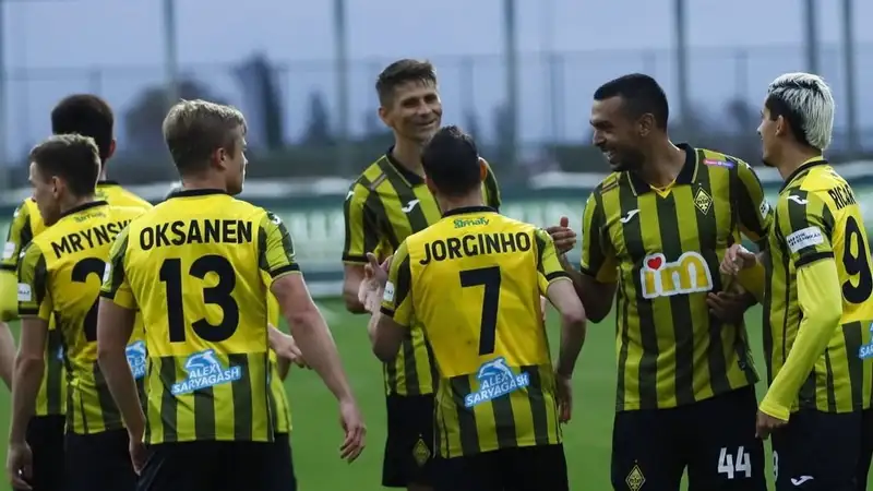 Голевой перестрелкой завершился матч "Кайрата" с клубом РПЛ