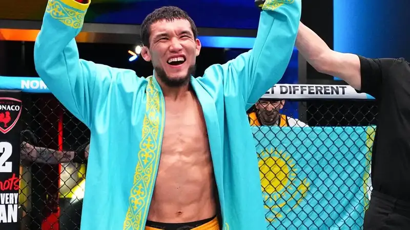 Казахстанский боец UFC сделал вес перед дебютным поединком в промоушене