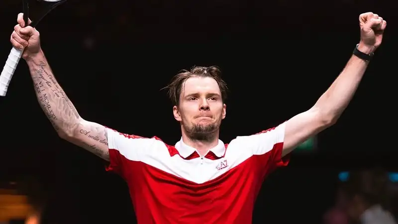 Прошла жеребьёвка турнира ATP в Дубае, где сыграет Александр Бублик