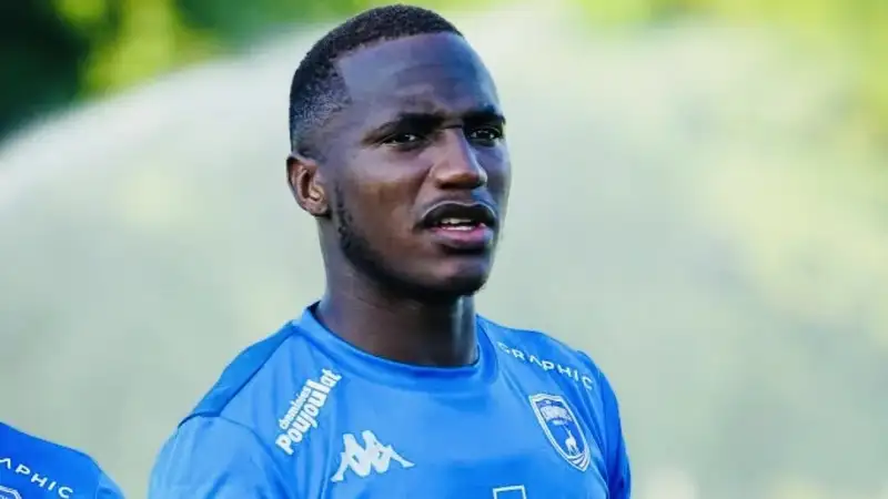 Камерунец в "Ордабасы" 