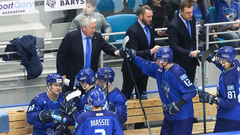 Главный тренер "Барыса" получил суровую оценку в России после трёх подряд поражений в КХЛ