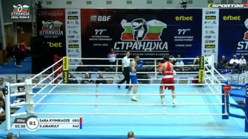 Судьи назвали победителя боя Казахстан — Грузия на престижном турнире в Болгарии