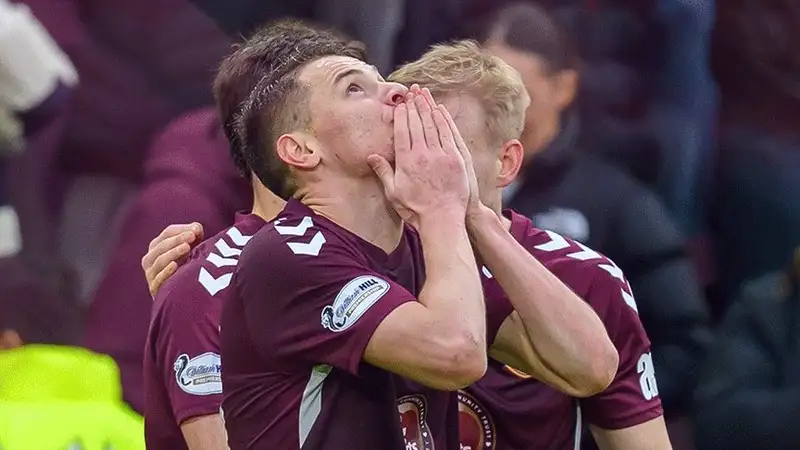 Ислам Чесноков рассказал о своих впечатлениях после победного гола за "Хартс"