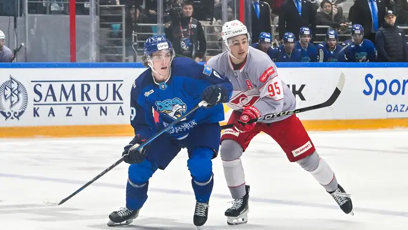 Прямая трансляция матча КХЛ "Спартак" — "Барыс"