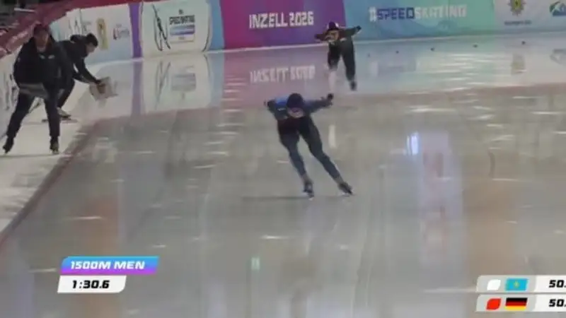 Казахстанские конькобежцы провалились на чемпионате мира