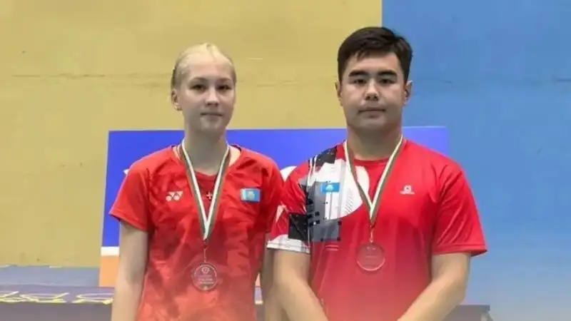 Казахстан выиграл четыре медали на крупном международном турнире по бадминтону