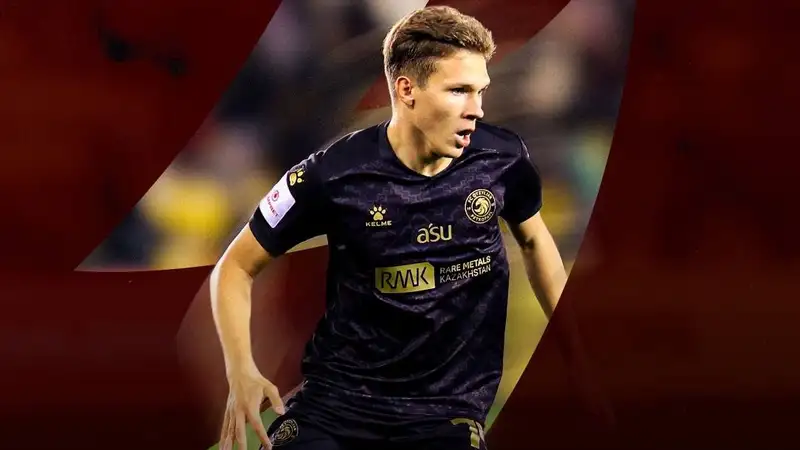 "Кызылжар" объявил о продлении контракта с 18-летним казахстанским форвардом