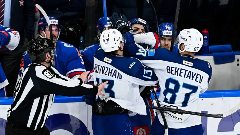 "Так команда КХЛ не имеет права играть": в России "разнесли" "Барыс" после разгрома от СКА