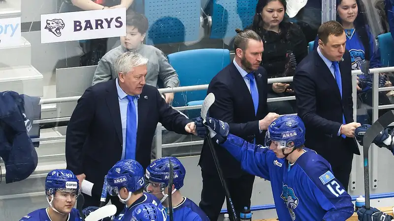 Главный тренер "Барыса" высказался о предстоящем матче с "Шанхайскими Драконами" в КХЛ