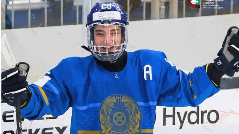 Саркенов забил 17 шайбу