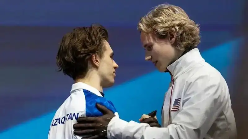 Илья Малинин удостоился награды от МОК за поздравление Михаила Шайдорова на Олимпиаде