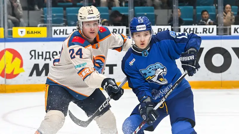 Прямая трансляция матча КХЛ "Шанхайские Драконы" — "Барыс"