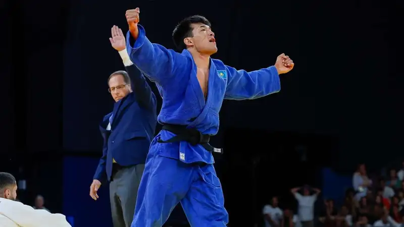 Гусман Кыргызбаев вырвал победу на последней секунде и вышел в 1/4 финала Grand Prix