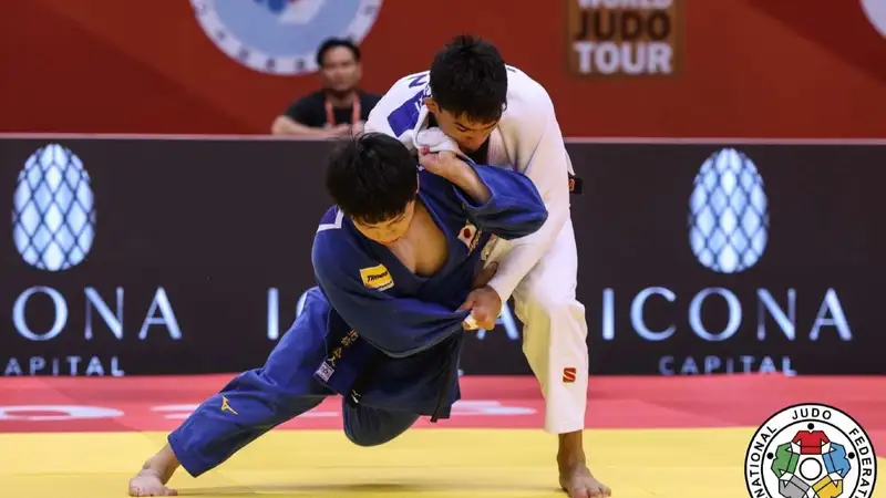 Казахстанский дзюдоист выиграл схватку за "золото" на топовом турнире в Австрии