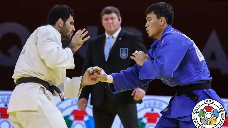 Казахстанский дзюдоист выиграл схватку за "золото" на топовом турнире в Австрии