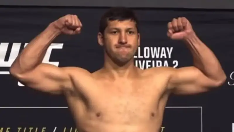 Дияр Нургожай оказался тяжелее своего соперника перед боем в UFC