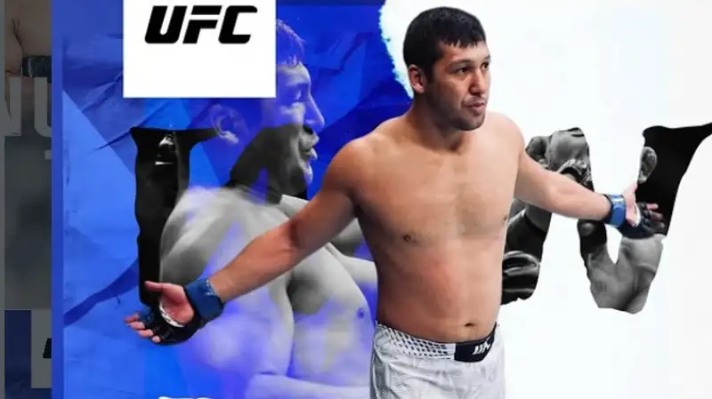 Появилось видео сенсационной победы казахстанца в UFC