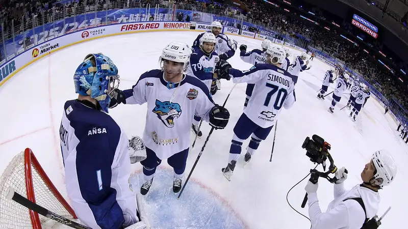 Шайба в исполнении лидеров "Барыса" вошла в ТОП-10 голов недели КХЛ (видео)