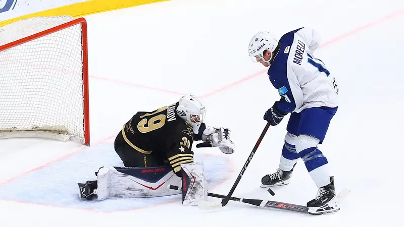 Гол на последних минутах решил судьбу матча "Барыса" в КХЛ