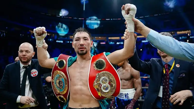 В Британии призвали лишить Жанибека Алимханулы всех чемпионских поясов из-за допинга