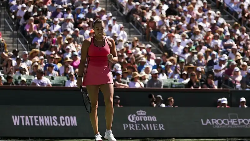 Арина Соболенко вышла в полуфинал турнира в Индиан-Уэллсе