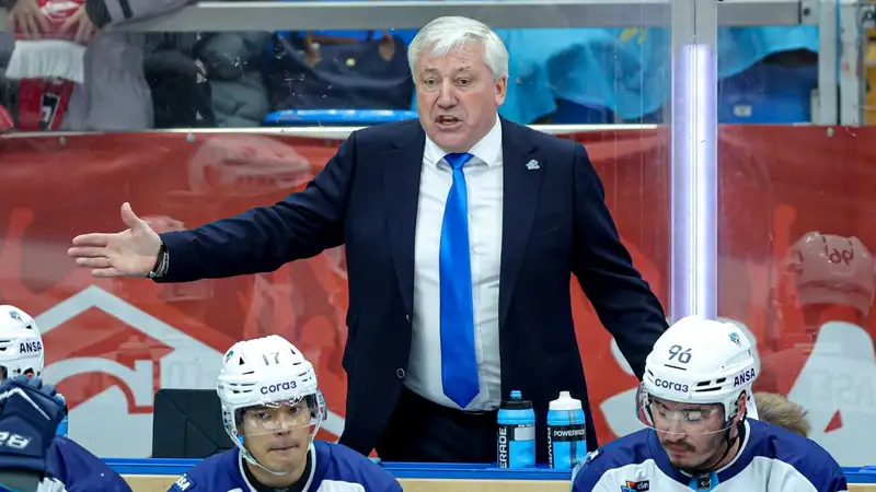 Михаил Кравец оценил победный матч "Барыса" с "Адмиралом" в КХЛ