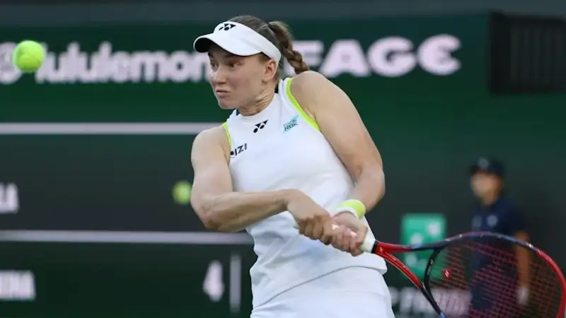 Елена Рыбакина вышла в финал турнира в Индиан-Уэллсе, где сыграет с Соболенко