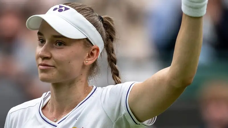 Елена Рыбакина встала в один ряд с Новаком Джоковичем