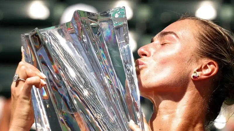 Соболенко высказалась о победе над Рыбакиной в финале турнира в Индиан-Уэллсе