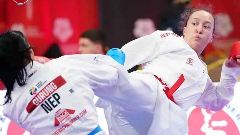 Олимпийская призёрша из Казахстана по каратэ завоевала медаль топ-турнира в Италии