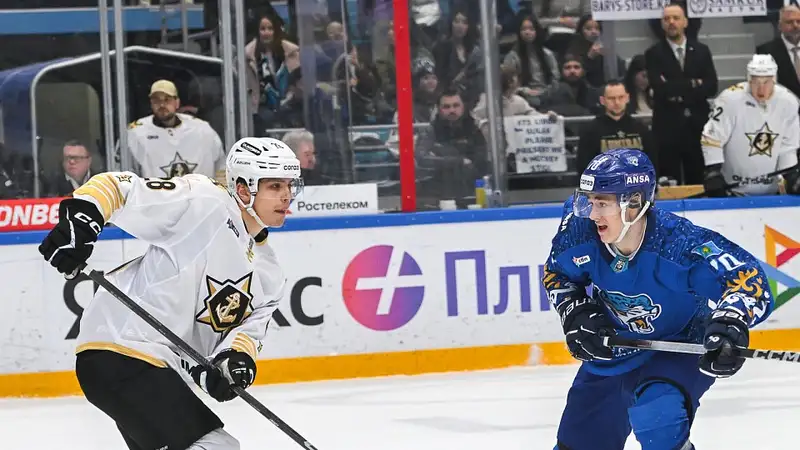 Страшным разгромом закончился матч "Барыса" в КХЛ