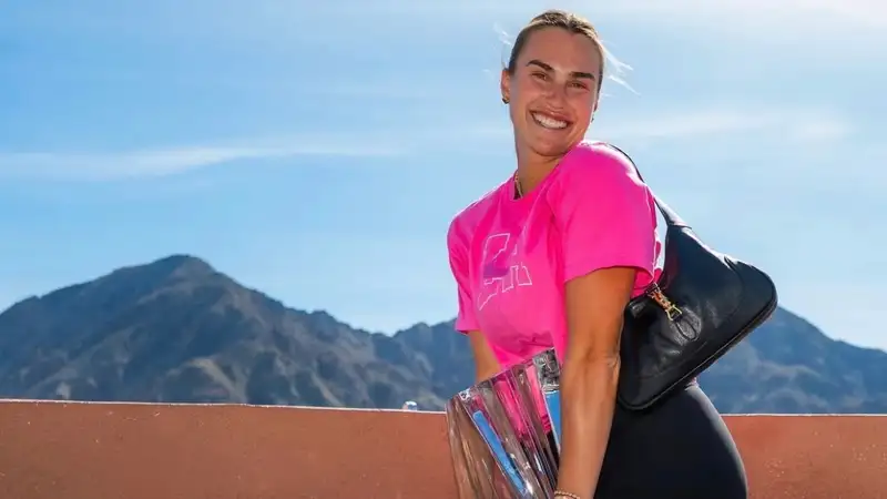 "Лучшая неделя": Соболенко отпраздновала победу в Индиан-Уэллсе ярким постом