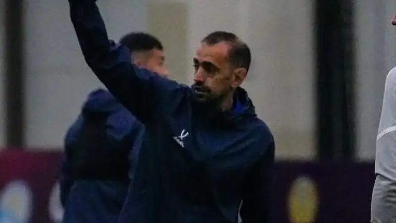 Главный тренер "Каспия" раскритиковал судейство в матче против "Окжетпеса" в КПЛ