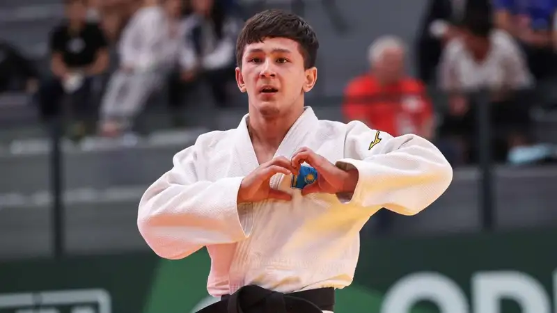 Дзюдоист из Казахстана выиграл вторую схватку подряд на элитном турнире в Грузии