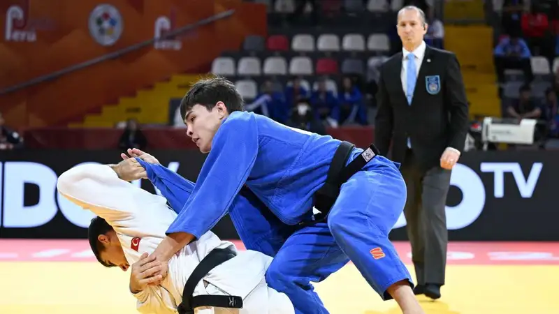 Чемпион мира не позволил казахстанскому дзюдоисту победить себя на домашнем татами