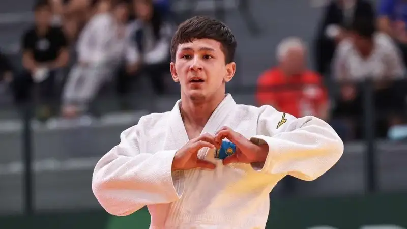 Казахстан завоевал первую медаль на крупном турнире по дзюдо в Грузии