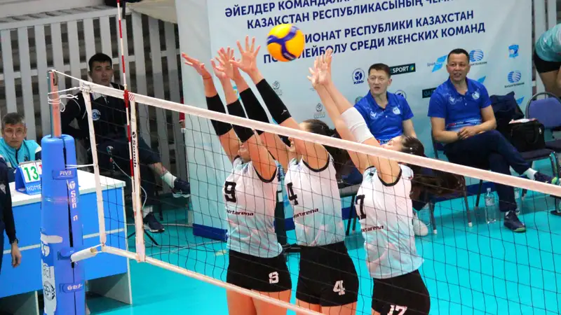 Сенсационный разгром устроил ВК "Алматы" в женской Национальной лиге по волейболу