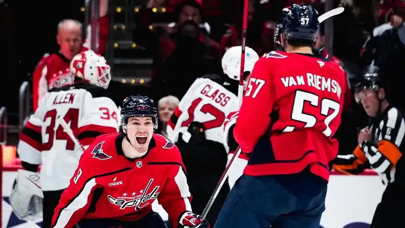 "Вашингтон" Овечкина одержал победу над "Нью-Джерси"