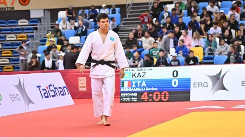 Ещё один казахстанский дзюдоист лишился шансов на награды топ-турнира в Грузии